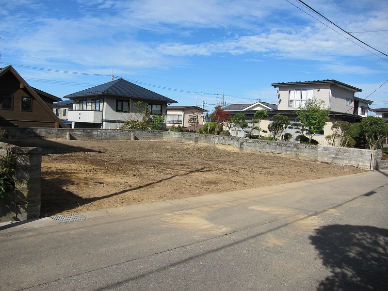 秋田市手形字中台　更地になりました